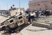 حمله انتحاری طالبان به نیروهای ارتش افغانستان