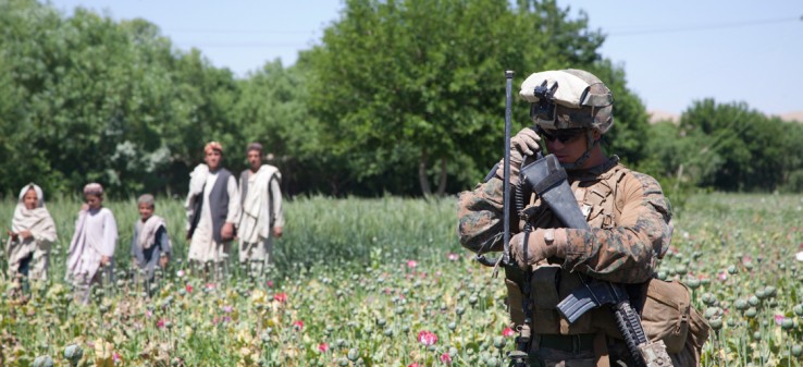 بررسی سیاست‌های مبارزه با مواد مخدر آمریکا در افغانستان