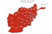 Mapping Districts Captured by Taliban