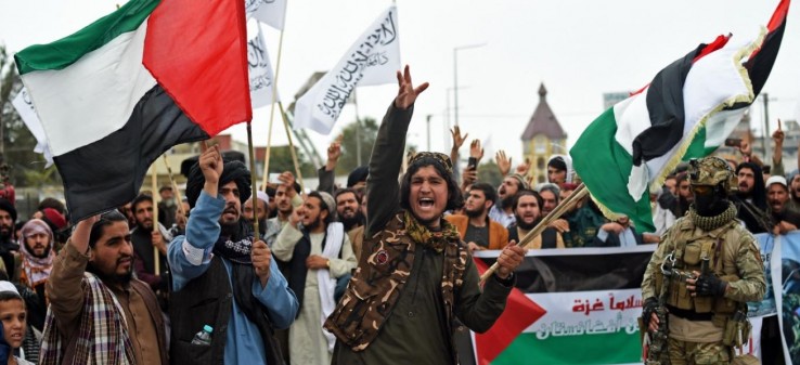 بازتاب تحولات فلسطین در افغانستان